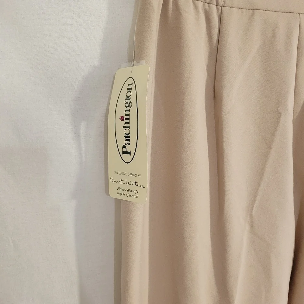 NWT Vintage Patchington Grandmacore Khaki Straight Leg Pants